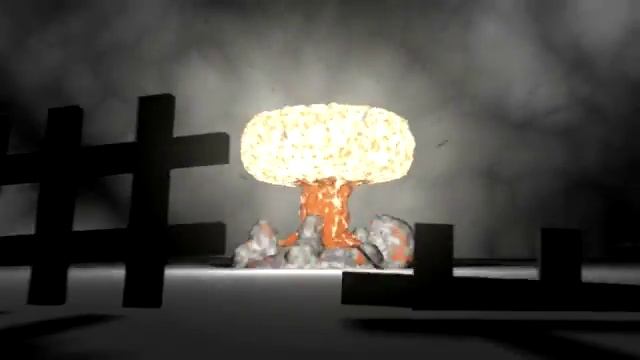 Atomic mushroom cloud / Nuke 3ds max смотреть онлайн