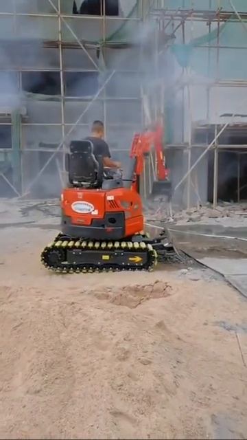 Building construction machinery OULIDE mini excavators -3 смотреть онлайн