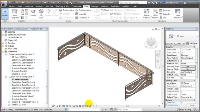 Autodesk Revit - Fabricating Custom Building Components and Assemblies смотреть онлайн