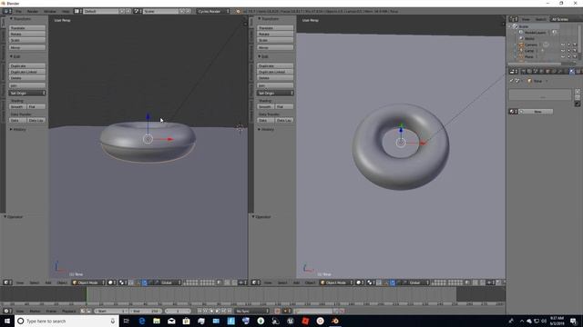 Let's learn basic Blender | Part 4 (material nodes) | Kohaku Kami смотреть онлайн