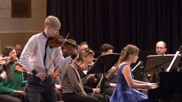 Felix Mendelssohn (1809-1847) Concerto for violin, piano and strings in D minor смотреть онлайн