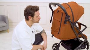 Легкая, детская прогулочная коляска Jovola Reid