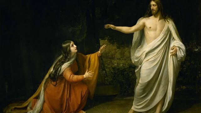 Animated Painting of Jesus with Maria Magdalene смотреть онлайн