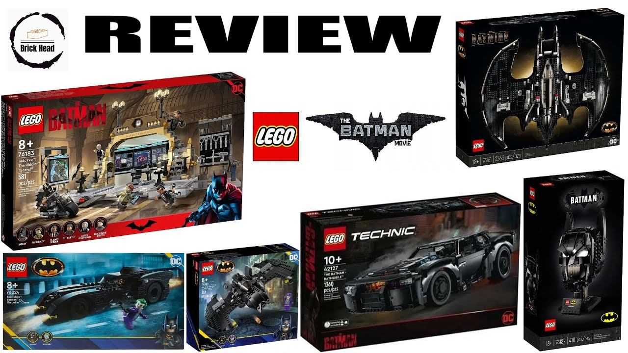 LEGO Review BATMAN 42127, 76161, 76183, 76224, 76265 #lego #marvel #batman #review смотреть онлайн