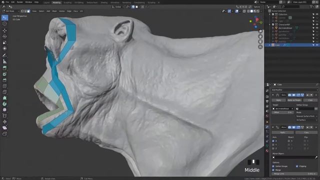 Retopology in Blender 2.8 смотреть онлайн