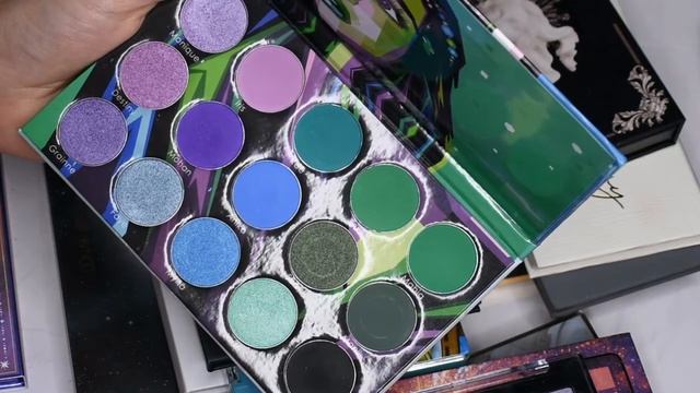 My Makeup Collection & Declutter | Cool Toned And Blue/Green Palettes (part 2 Of 5)