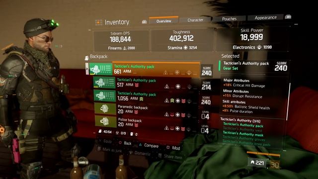 The Division 1.3 Build 300 DPS PS4