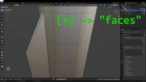 Blender 4 Разрезаем мэш на две отдельные части       #49