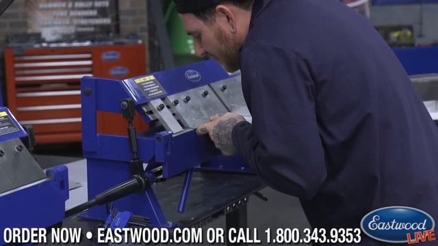 How To Use A Pan Brake To Make A Battery Tray.  Eastwood