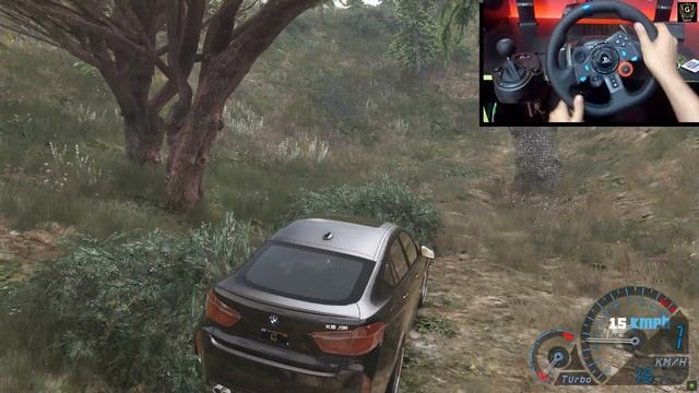 GTA 5 | BMW X6M - Logitech G29 gameplay смотреть онлайн