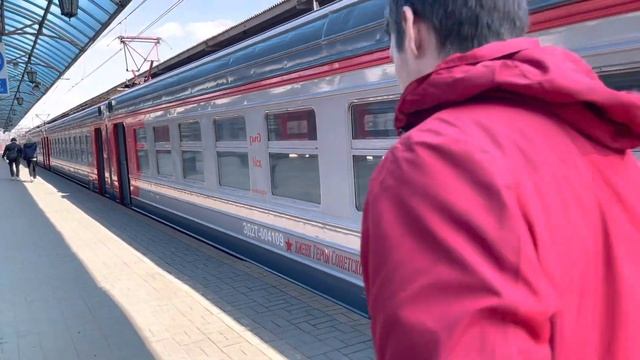 Электропоезд ЭД2Т ДО Щёлково смотреть онлайн