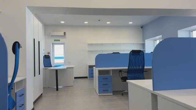 Готовое офисное пространство: опенспейс и отдельные кабинеты