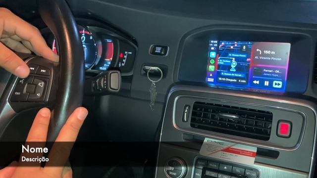 Instalação Apple Carplay Android Auto Volvo | DAIC 11 94641-1809 смотреть онлайн