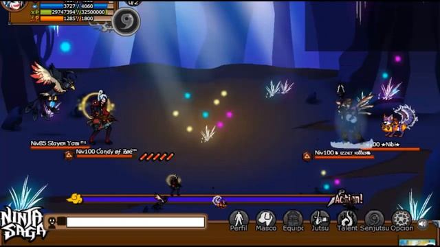 Candy øƒ Ƶøé™ Pvp Random (s53 - Adv. Eyes of Cerberus Combination) Ninja Saga смотреть онлайн