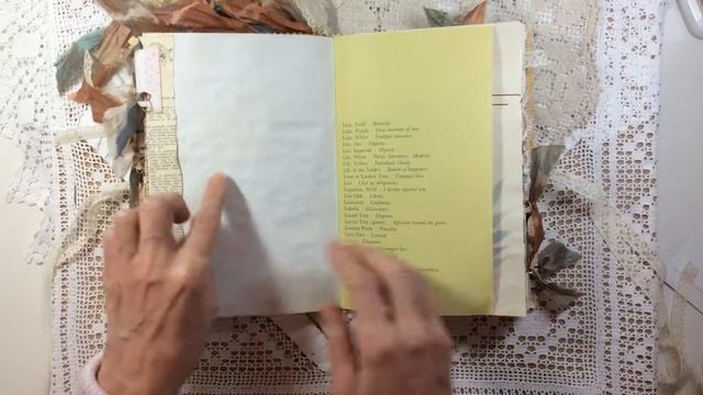 Mrs Cog DT Project Lily Junk Journal March/April 2019