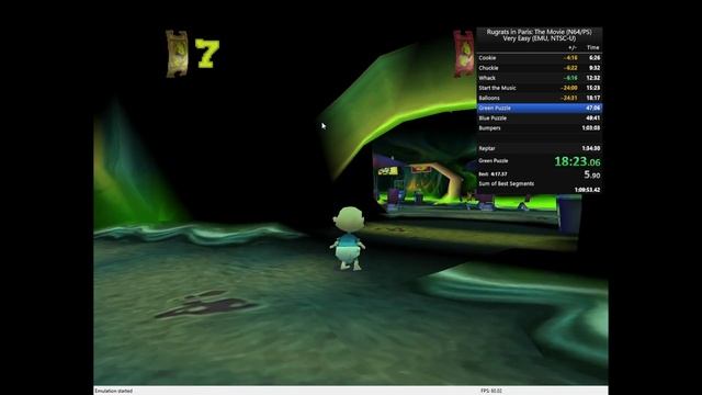 Rugrats in Paris: the Movie Speedrun Very Easy (N64, EMU) 36:52 First Attempt by Drunclefluff смотреть онлайн