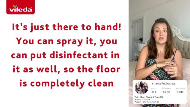 ✨The Vileda 1-2 Spray Mop✨ - The mop that influencers can't live without! смотреть онлайн