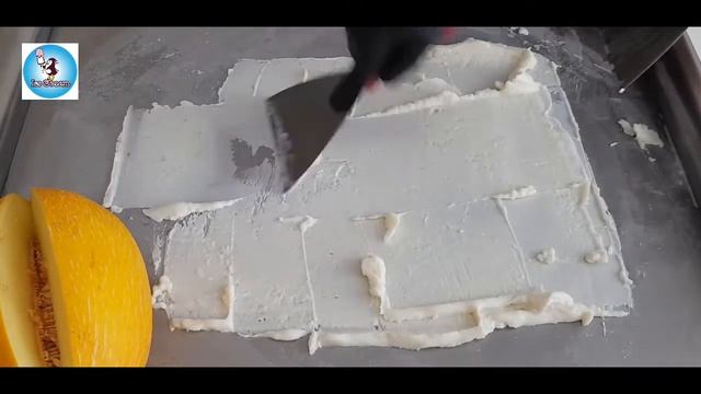 MELONS Ice Cream Rolls ASMR I couldn't believe my eyes I had never eaten such delicious ice cream i смотреть онлайн