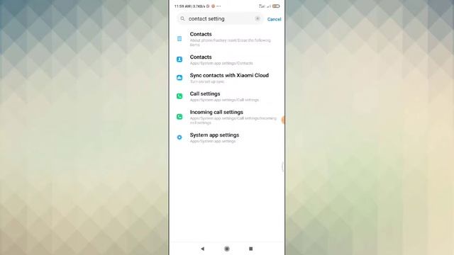 POCO X2 , X3 , contact setting contact import and export setting смотреть онлайн