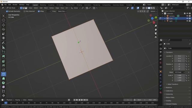 Blender How To Use Knife Tool смотреть онлайн