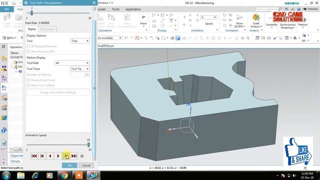 #NX CAM #WireEDM All Operations смотреть онлайн