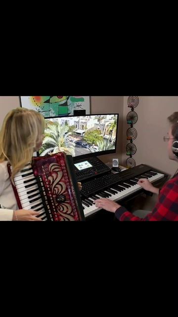 Zequinha de Abreu - Tico Tico, Accordion & Piano / Зекинья де Абреу - Тико-Тико, аккордеон+пианино смотреть онлайн