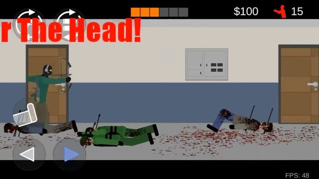 Best Zombie Game 2018 Flat Zombie Defense & Cleanup смотреть онлайн