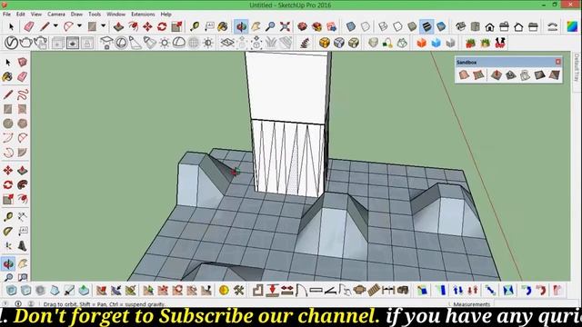 How to use Sandbox tool in SketchUp смотреть онлайн