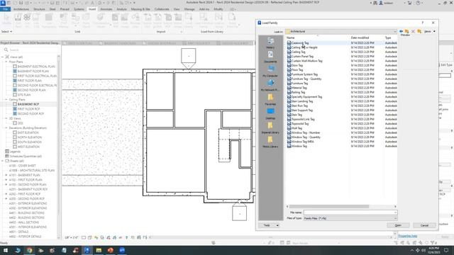 Revit 2024 Residential Design LESSON 09 смотреть онлайн