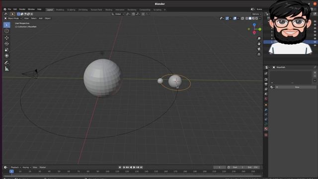Blender Tutorial 28 - Solar System Design - Using Constraints смотреть онлайн