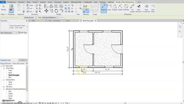 Creating Title Block and Scaling Print Views in Revit - Shed Design Activity 2.1.3 Part 3 CEA PLTW смотреть онлайн