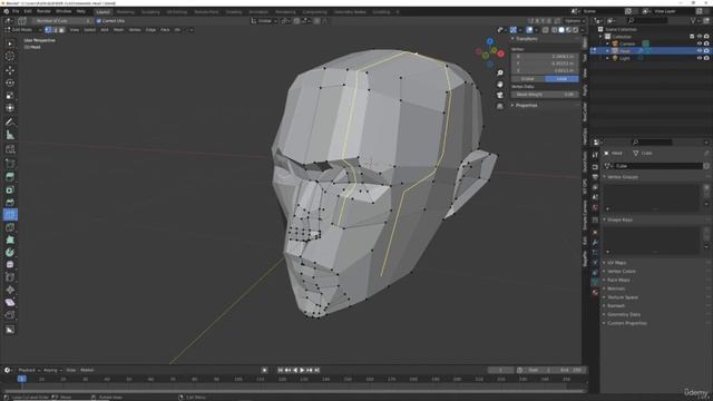 Edge-flow in blender смотреть онлайн