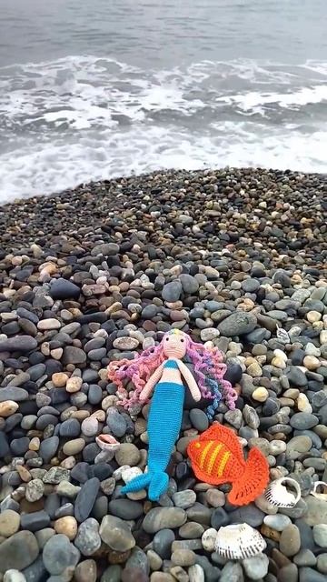 Волшебная Русалочка, Море и Золотая Рыбка, исполняющая всё! 🐠Смотри видео и загадай желание! 🙌💖