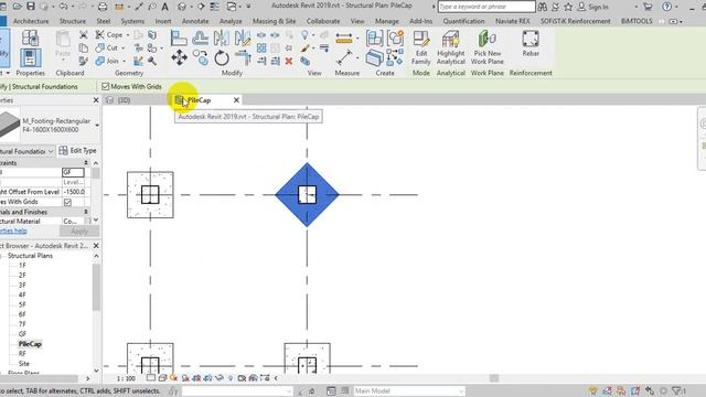 Revit Structure - Modifying Tools (Move Copy Rotate Mirror Align) смотреть онлайн