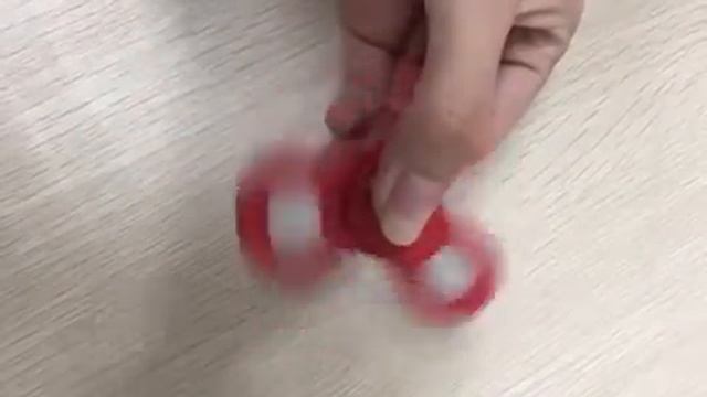 Спиннер для рук Finger Spinner Elegance, цвет красный