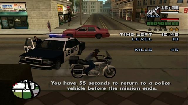 GTA SA Vigilante Using A Heavy Weapon: Heat Seeking Rocket Launcher смотреть онлайн