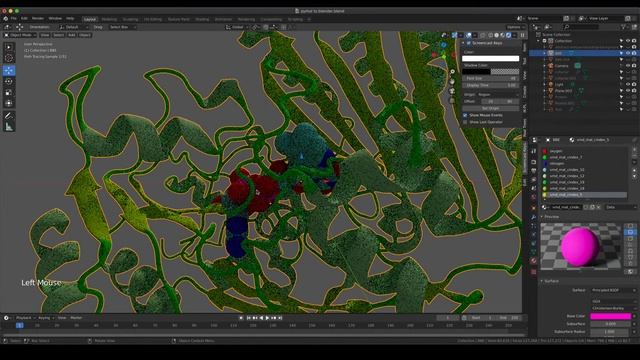 Biochemistry L6: Loading a Biomolecule from VMD into Blender смотреть онлайн