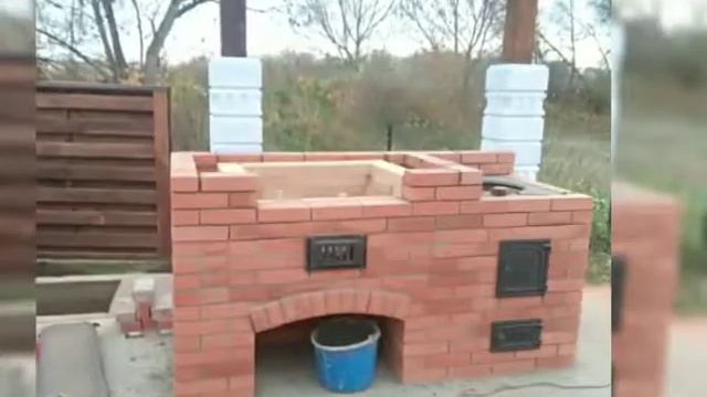 Простенький мангал с плитой смотреть онлайн