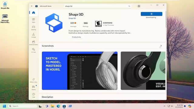 How to Download and Install Shapr3D App in Windows 11/10 PC or Laptop [Tutorial] смотреть онлайн