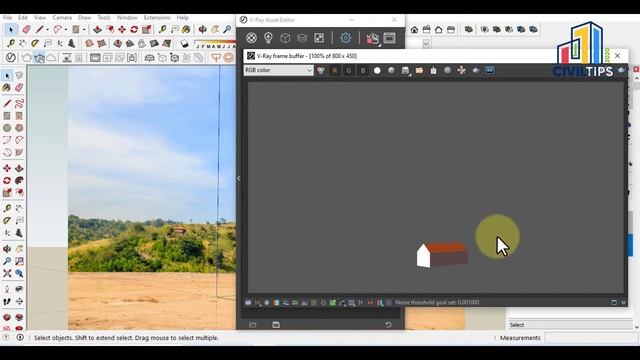 (தமிழ்)Tamil-sketchup watermark problem fix/vray rendering/question and answer/commands/reply смотреть онлайн