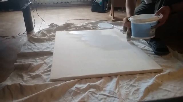 Картина маслом .Грунтовка смотреть онлайн