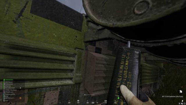 Silently Sneaking Up On A Tank Squad