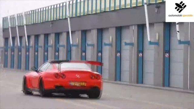 Ferrari 550 LeMans-LOUD V12 sounds! смотреть онлайн