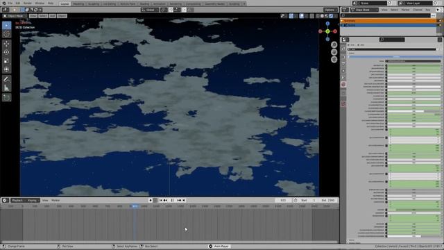 NPR SUPER SKY BACKGROUND 1.0 for Blender смотреть онлайн