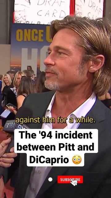 The Brad Pitt & DiCaprio '94 Incident #shorts #hollywood смотреть онлайн