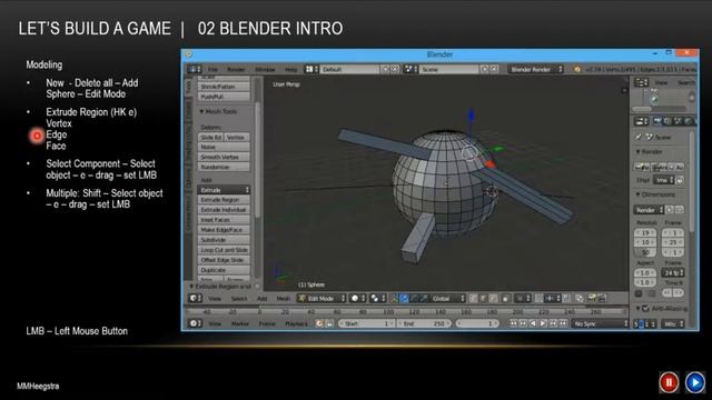 Let's Build a Game | 02 Blender Intro смотреть онлайн