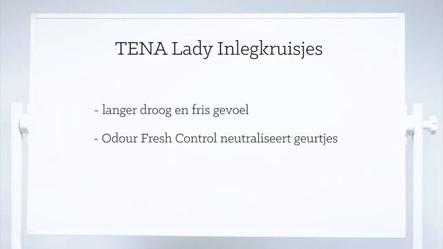TENA Lady Inlegkruisjes - productvideo смотреть онлайн