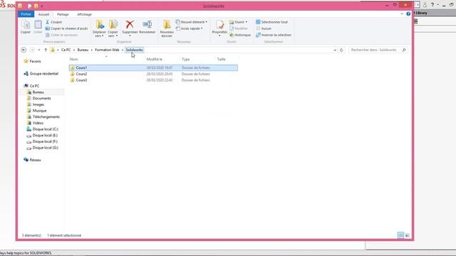 Solidworks - Swood Library Cours #3 смотреть онлайн