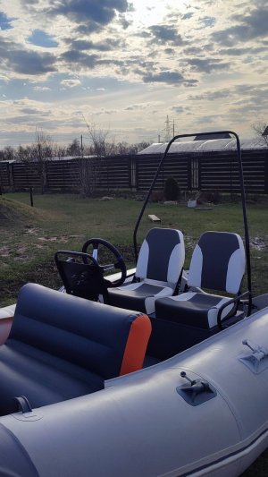 Тюнинг лодки пвх Badger Air Line 4200