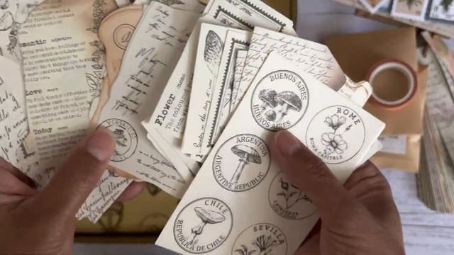 📦 UNBOXING ~ Your Creative Studio AUG | Mini Ephemera Holder ✂️ Project Idea Using The Supplies